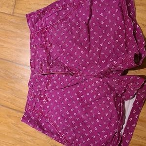 Floral Maurices Shorts